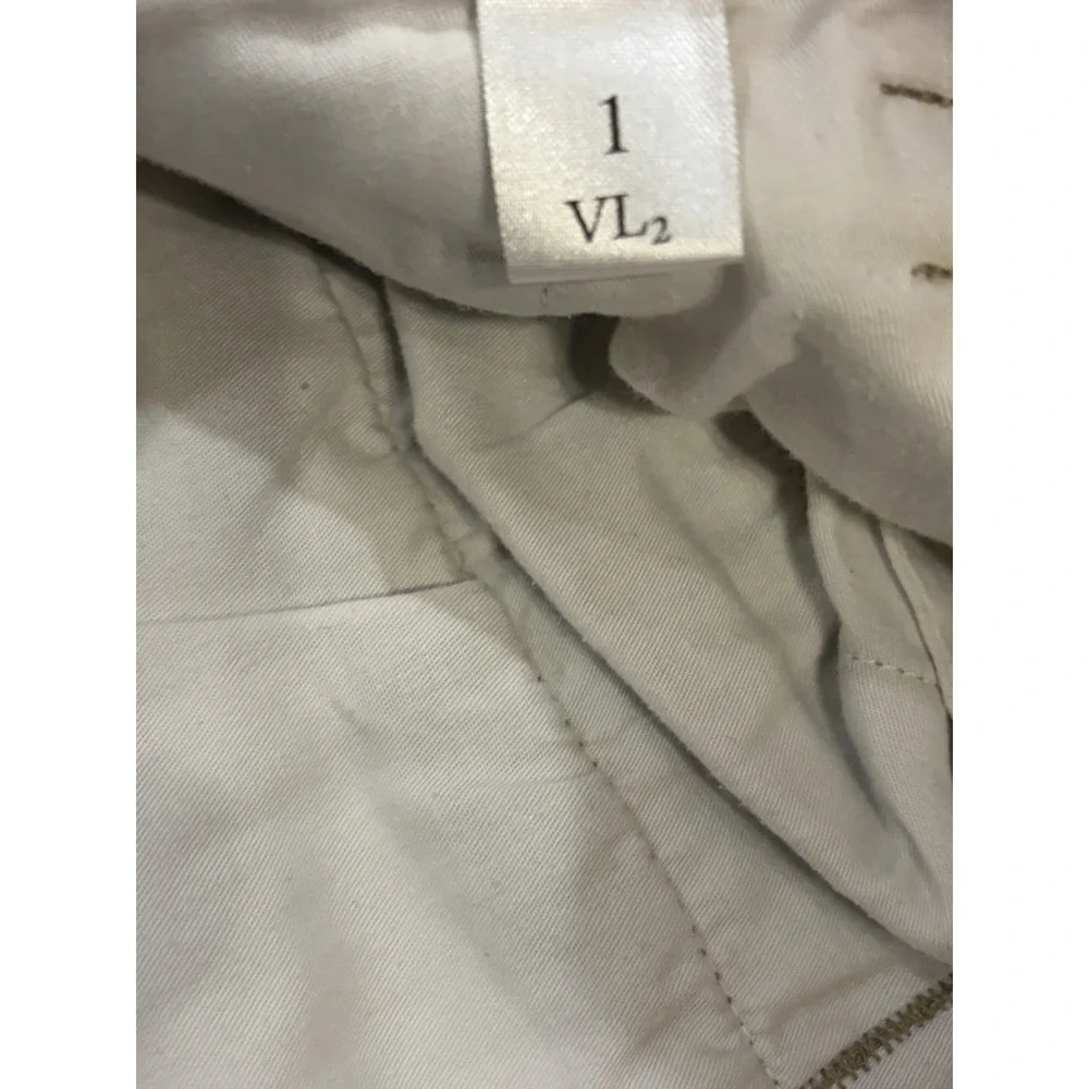 Uniqlo U Pants Mens 32 Khaki Chino Barrel Wide Leg Relaxed Loose Casual Utility